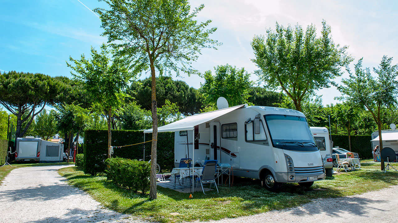 Raduni Camper A Jesolo Camping Parco Capraro
